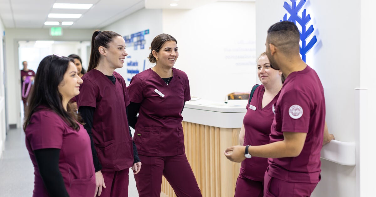 Saint Joe's ABSN students