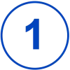 number 1 icon